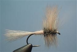 White Wulff dry fly