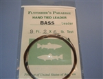 Flyfisher's Paradise Hand Tied 9' Bass Leader