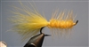 Woolly Bugger, Yellow (weighted)